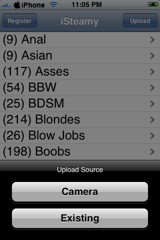 Illustration for article titled iSteamy Converts iPhone into Handheld Porn Powerhouse (Extremely NSFW)